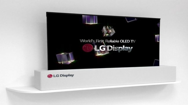 CES 2018 Телевизор-«рулон» от LG