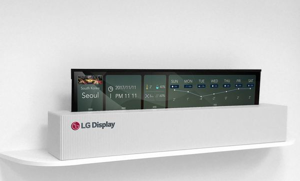 CES 2018 Телевизор-«рулон» от LG